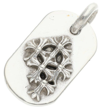 Chrome Hearts RAISED DOGTAG Silver Pendant