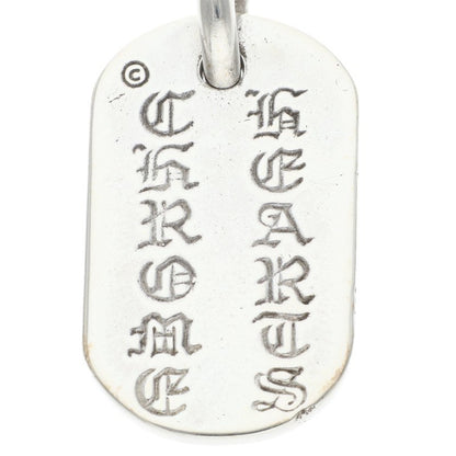 Chrome Hearts RAISED DOGTAG Silver Pendant