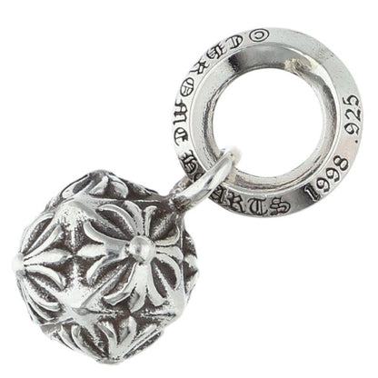 Chrome Hearts PYRAMID PLUS BALL Charm Silver