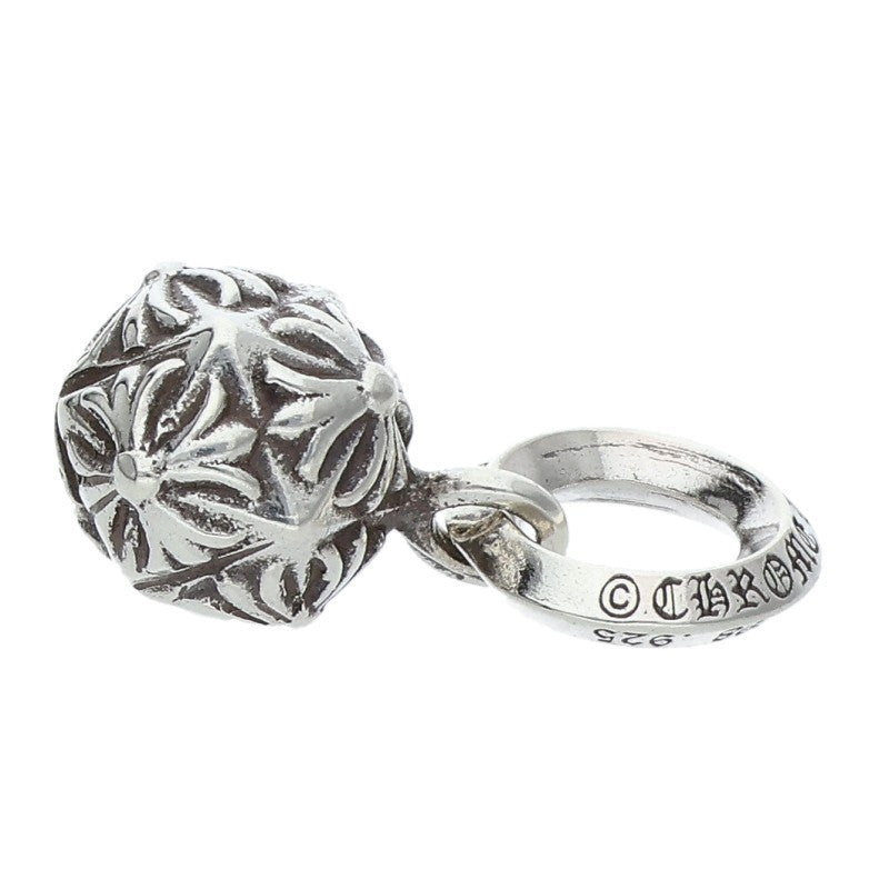 Chrome Hearts PYRAMID PLUS BALL Charm Silver