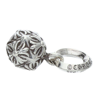 Chrome Hearts PYRAMID PLUS BALL Charm Silver