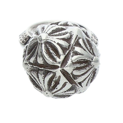 Chrome Hearts PYRAMID PLUS BALL Charm Silver