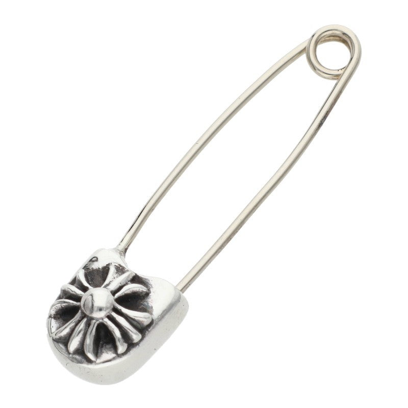 Chrome Hearts Small Safety Pin Pendant Silver Size ONE SIZE