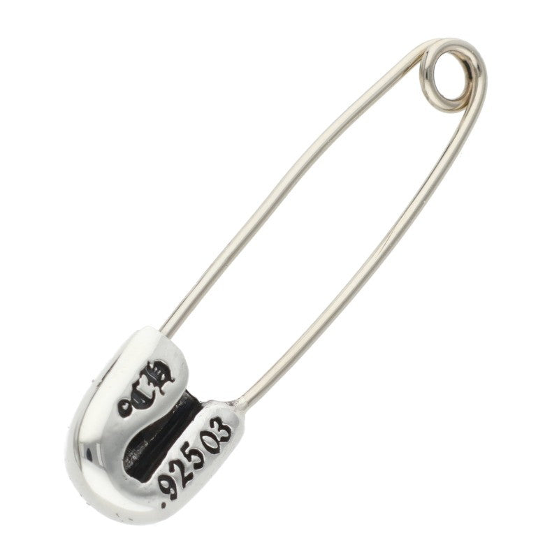 Chrome Hearts Small Safety Pin Pendant Silver Size ONE SIZE