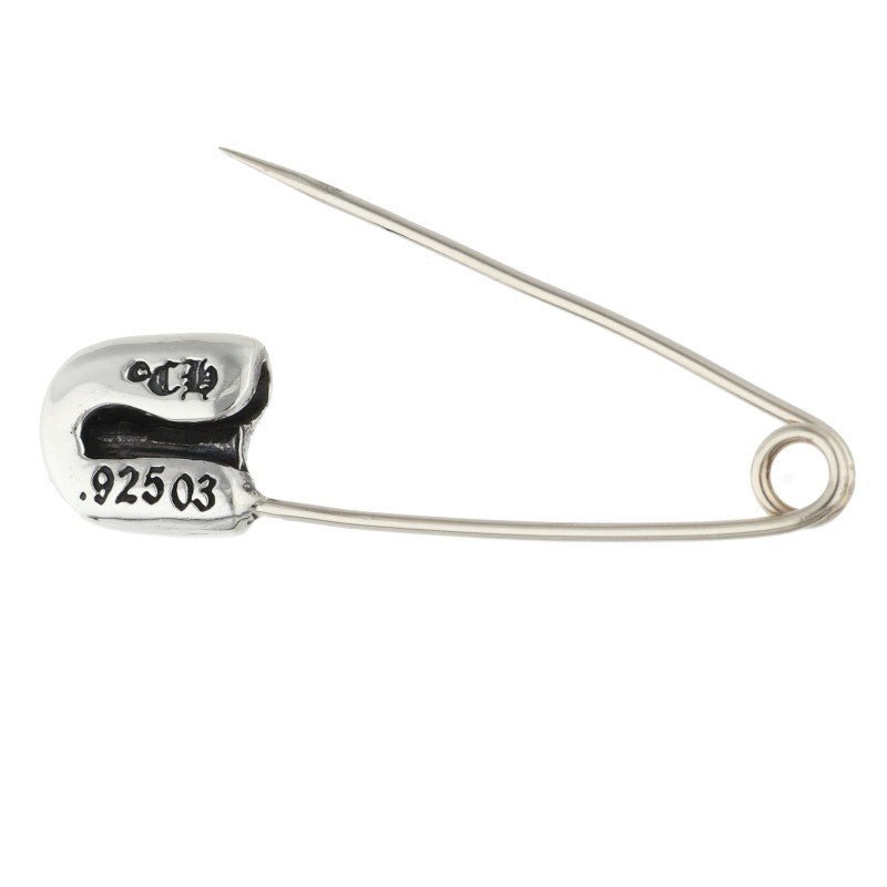 Chrome Hearts Small Safety Pin Pendant Silver Size ONE SIZE