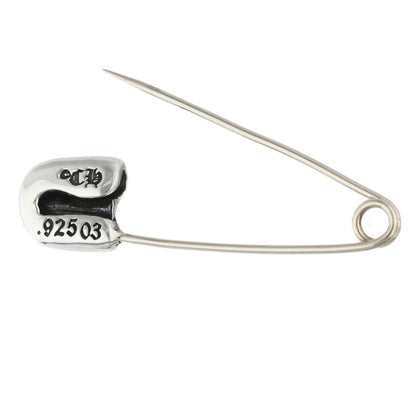 Chrome Hearts Small Safety Pin Pendant Silver Size ONE SIZE