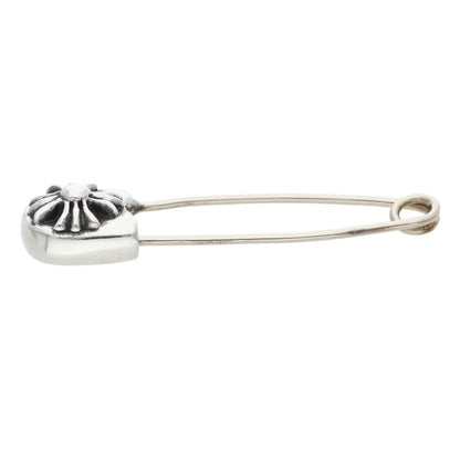Chrome Hearts Small Safety Pin Pendant Silver Size ONE SIZE