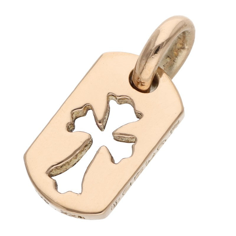 Chrome Hearts 22K Tiny Cutout Cross Tag Gold Size ONE SIZE