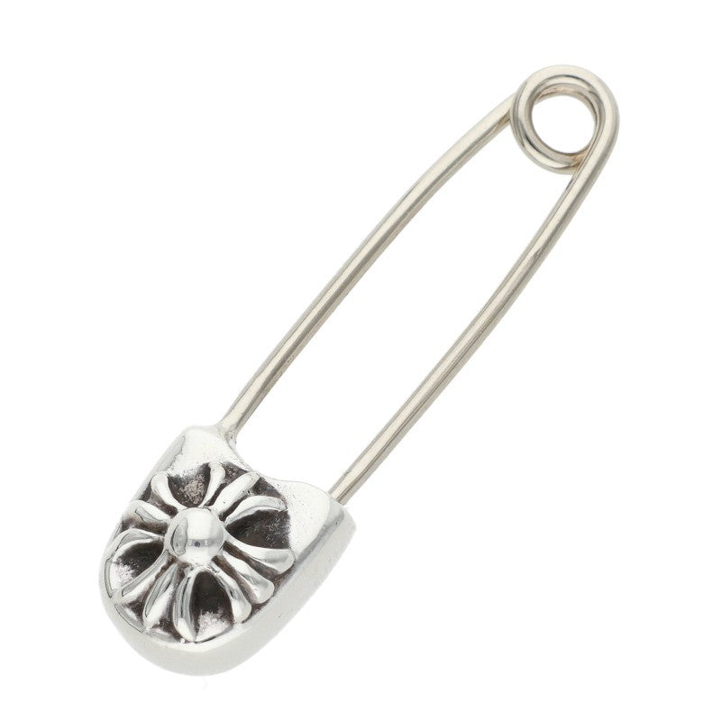 Chrome Hearts Small Safety Pin Pendant Silver Size ONE SIZE