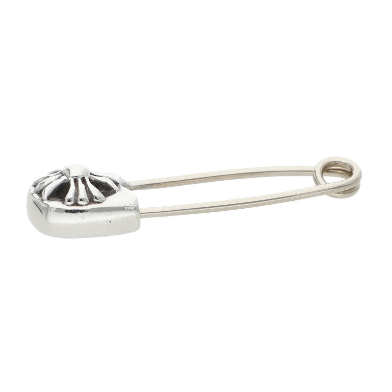 Chrome Hearts Small Safety Pin Pendant Silver Size ONE SIZE