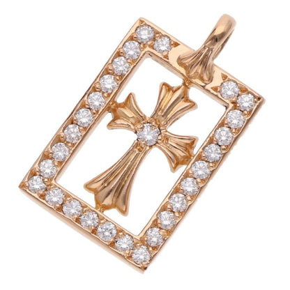 Chrome Hearts 22K Framed Open Diamond Pendant Size ONE SIZE