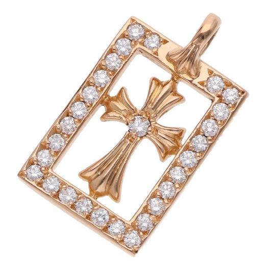 Chrome Hearts 22K Framed Open Diamond Pendant Size ONE SIZE
