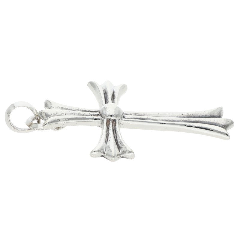 Chrome Hearts Large CH Cross Sterling Silver Necklace Charm