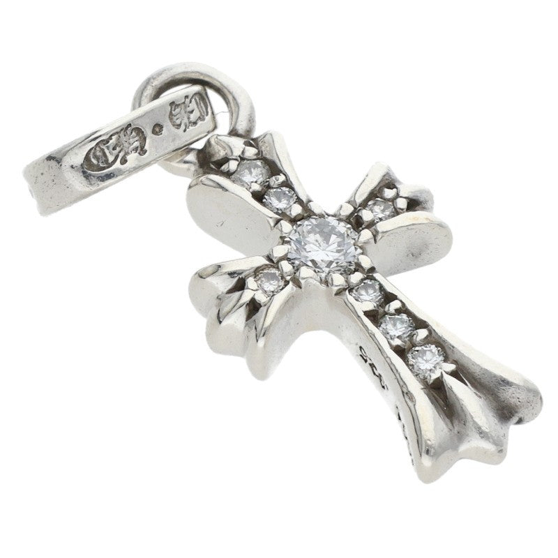 Chrome Hearts Babyfat Pave Diamond Charm Necklace