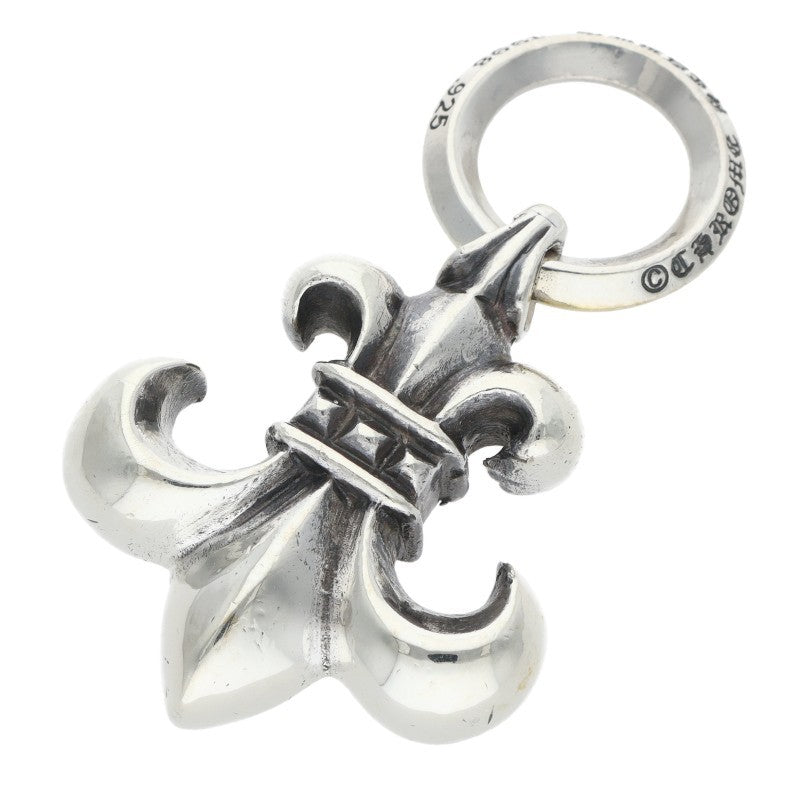 Chrome Hearts BS Fleur Silver Pendant