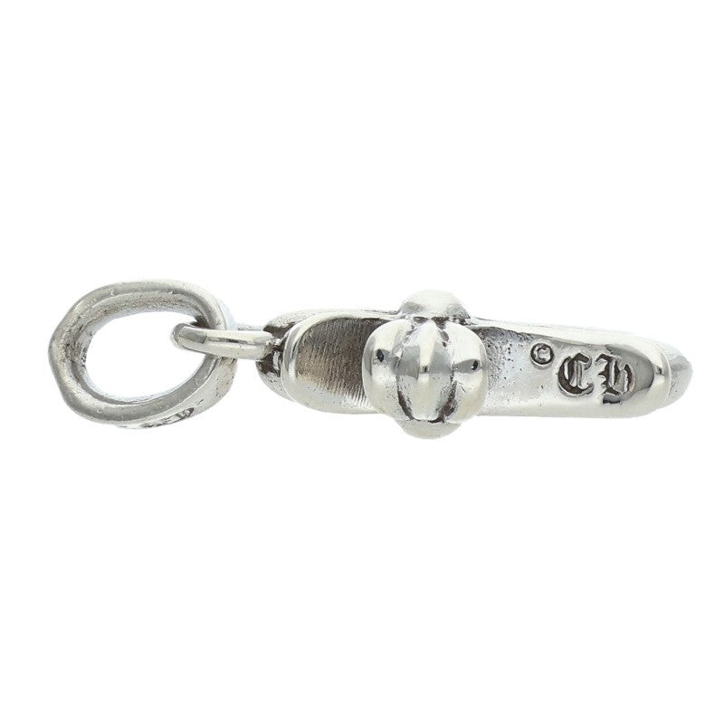 Chrome Hearts CRS Baby Fat Cross Pendant Silver