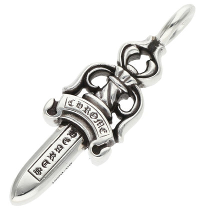 Chrome Hearts Double Dagger Silver Pendant