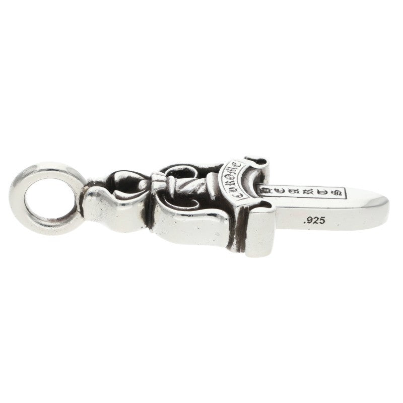 Chrome Hearts Double Dagger Silver Pendant