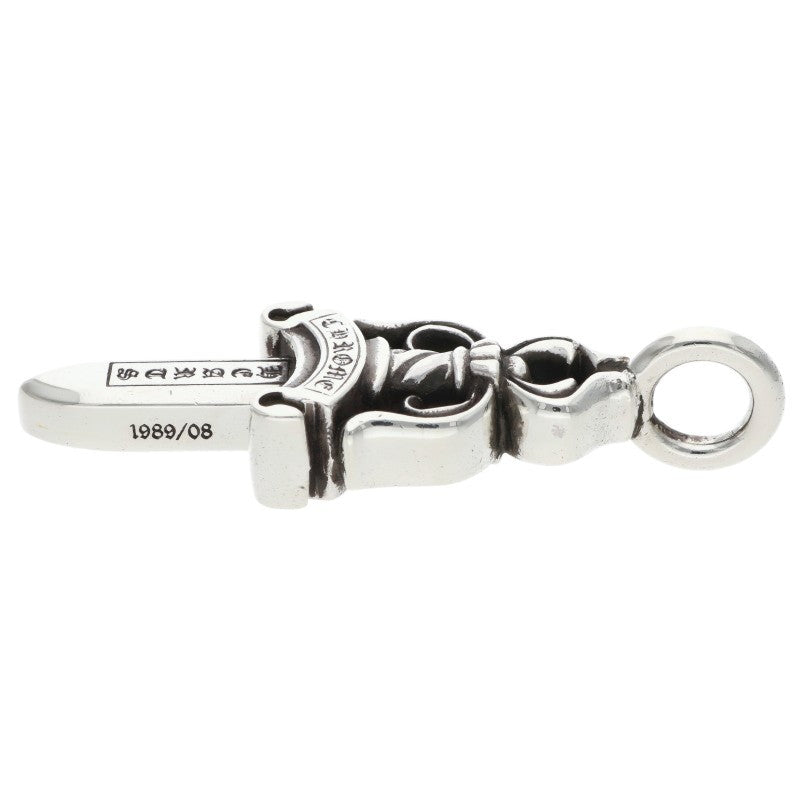 Chrome Hearts Double Dagger Silver Pendant