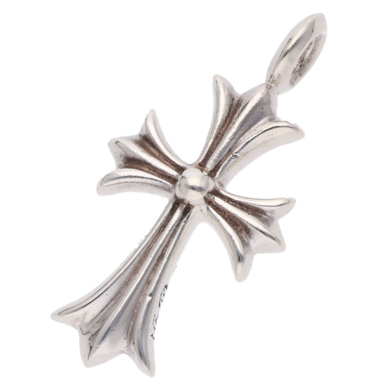Chrome Hearts Tiny Fat Cross PAVE Diamond Pendant