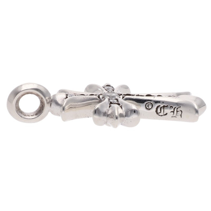 Chrome Hearts Tiny Fat Cross PAVE Diamond Pendant