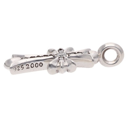 Chrome Hearts Tiny Fat Cross PAVE Diamond Pendant