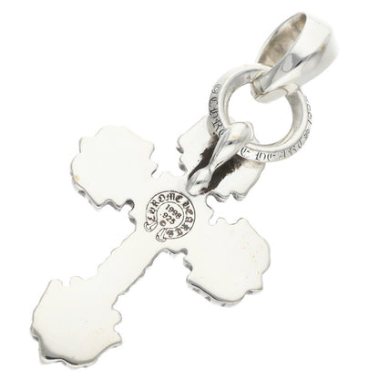 Chrome Hearts 925 Silver Filigree Cross XS Pendant w/ Bale