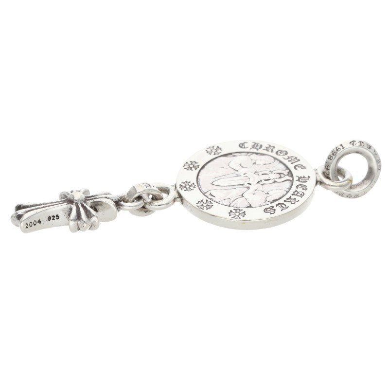Chrome Hearts Silver Angel Medal Charm