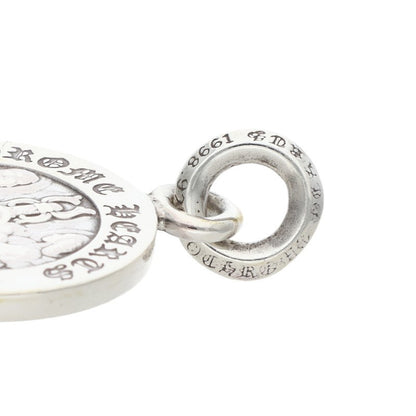 Chrome Hearts Silver Angel Medal Charm