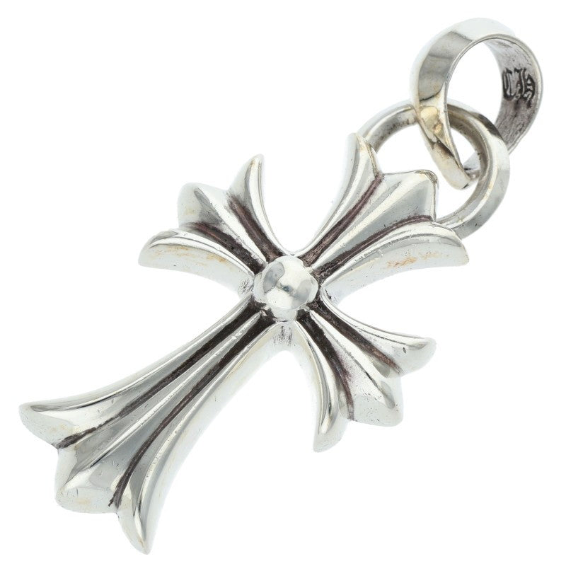 Chrome Hearts CH CRS SML W Bale Sterling Silver Necklace