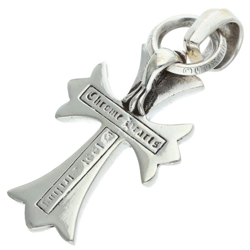 Chrome Hearts CH CRS SML W Bale Sterling Silver Necklace