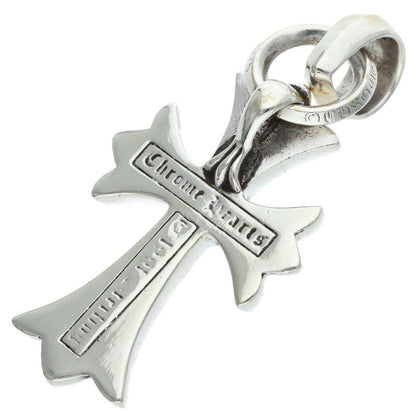 Chrome Hearts CH CRS SML W Bale Sterling Silver Necklace