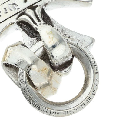 Chrome Hearts CH CRS SML W Bale Sterling Silver Necklace