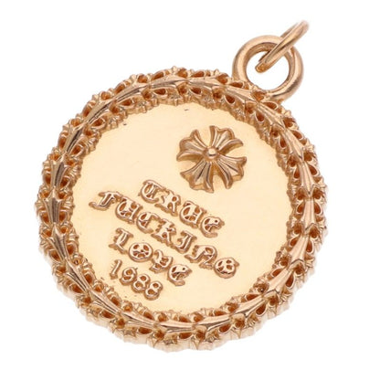 Chrome Hearts 22K TFL Medal JJS1988 Gold Charm