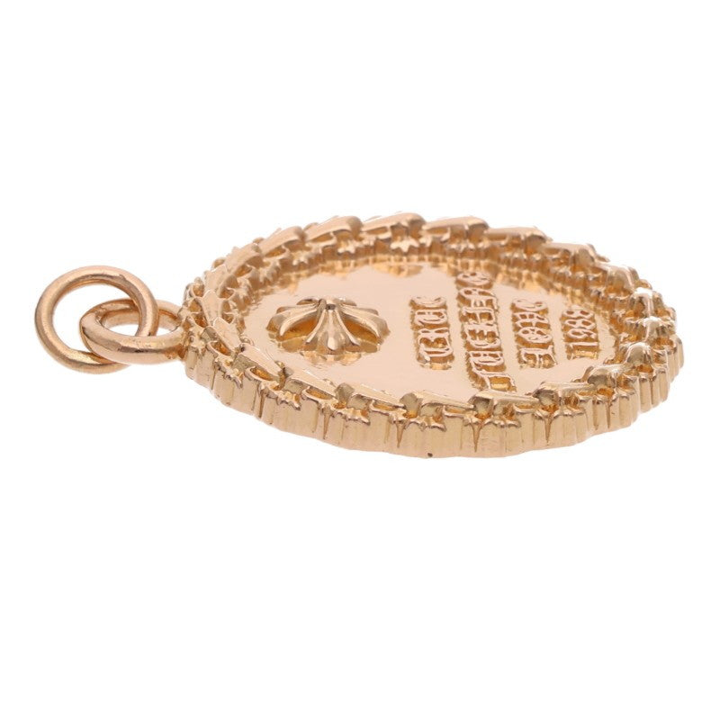 Chrome Hearts 22K TFL Medal JJS1988 Gold Charm