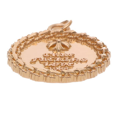 Chrome Hearts 22K TFL Medal JJS1988 Gold Charm