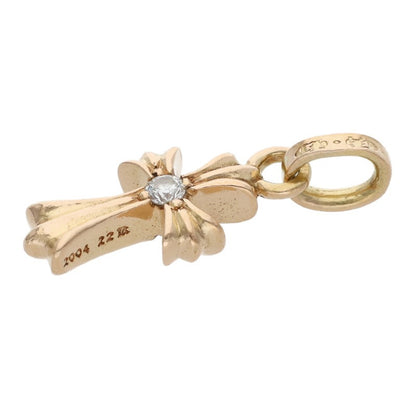 Chrome Hearts 22K Baby Fat Double Diamond Charm Multi