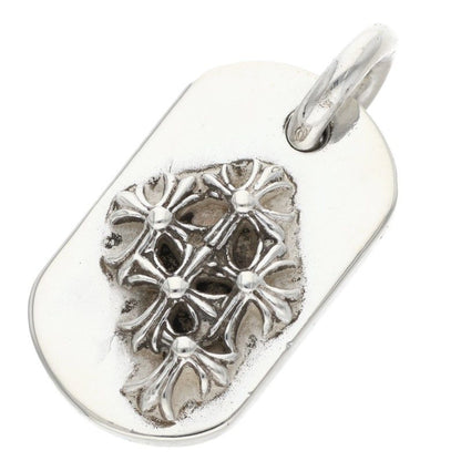 Chrome Hearts RAISED DOGTAG Silver Necklace