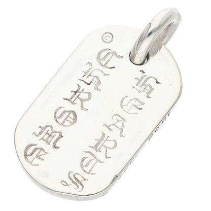 Chrome Hearts RAISED DOGTAG Silver Necklace