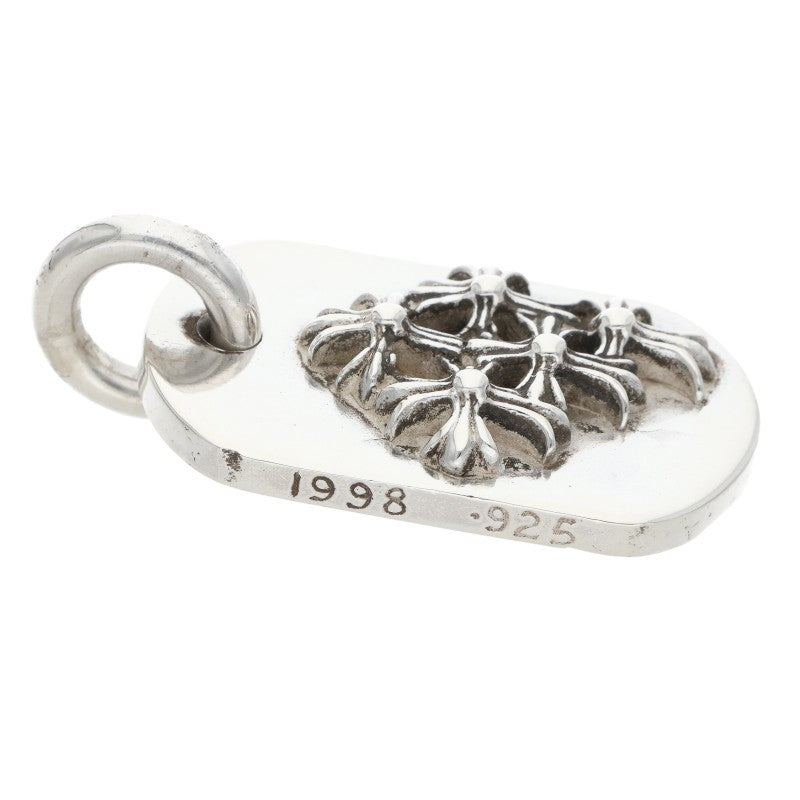 Chrome Hearts RAISED DOGTAG Silver Necklace
