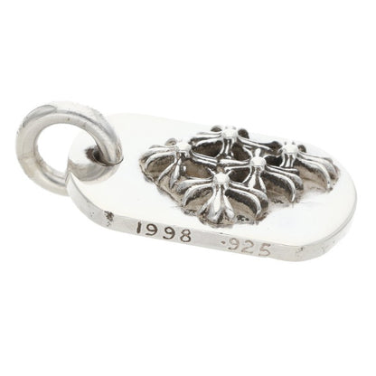 Chrome Hearts RAISED DOGTAG Silver Necklace