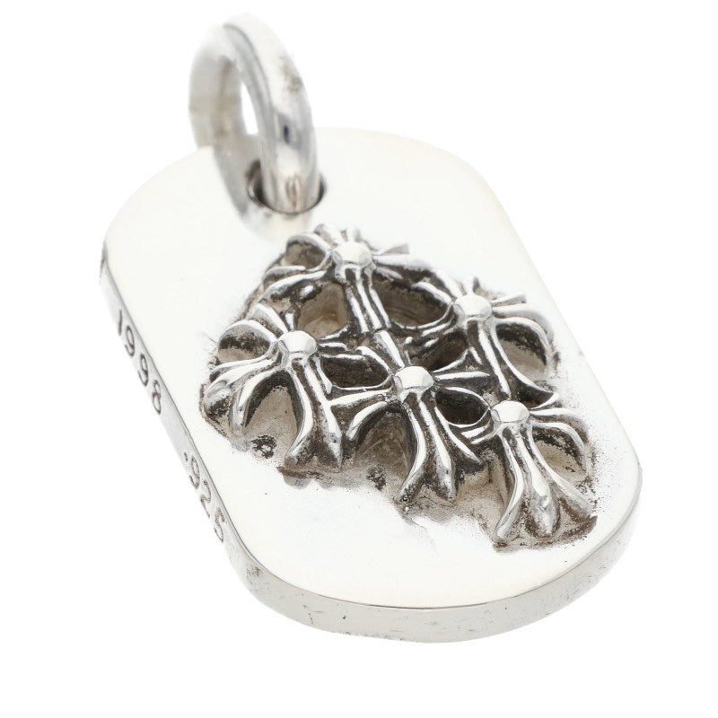 Chrome Hearts RAISED DOGTAG Silver Necklace