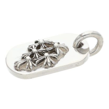 Chrome Hearts RAISED DOGTAG Silver Necklace