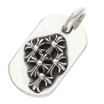 Chrome Hearts RAISED DOGTAG Silver Charm
