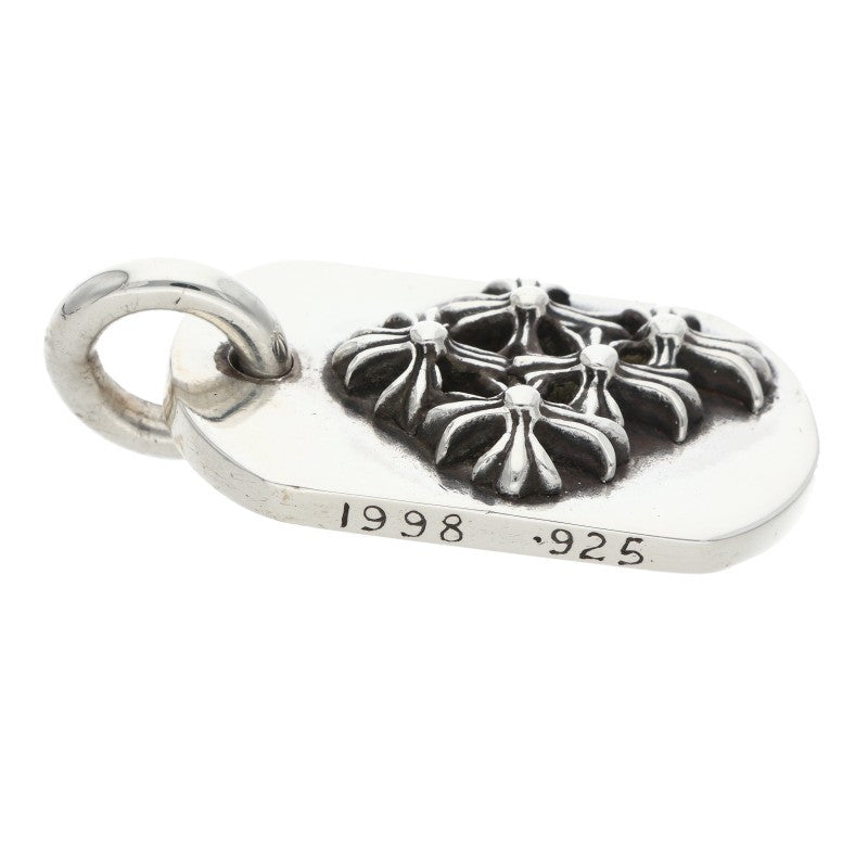 Chrome Hearts RAISED DOGTAG Silver Charm