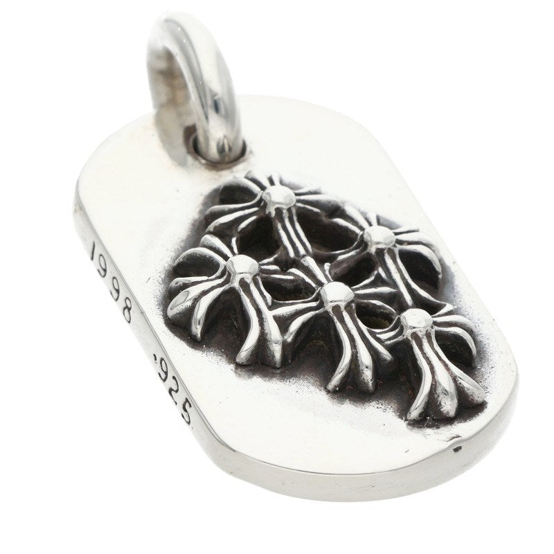 Chrome Hearts RAISED DOGTAG Silver Charm