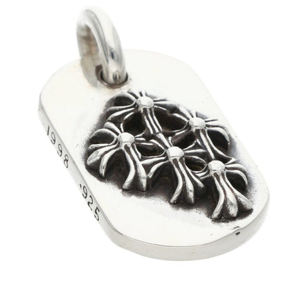 Chrome Hearts RAISED DOGTAG Silver Charm