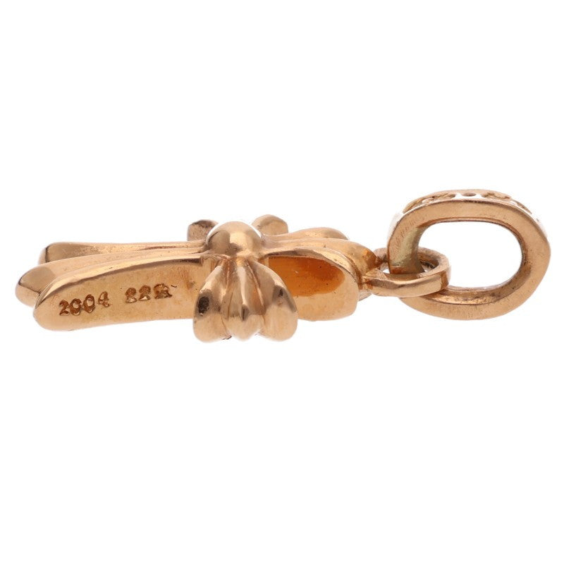Chrome Hearts 22K YG Babyfat Pave Blue Sapphire Charm