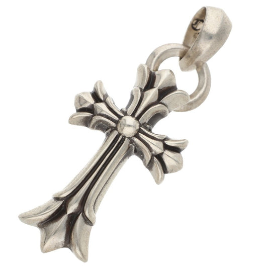 Chrome Hearts DBL CH CRS SML W BALE Necklace Pendant