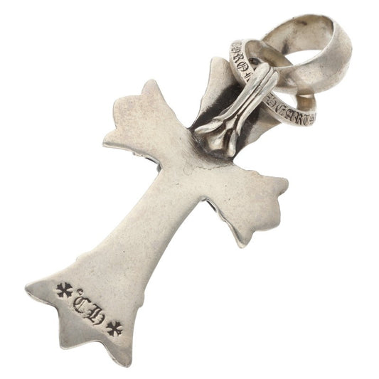 Chrome Hearts DBL CH CRS SML W BALE Necklace Pendant